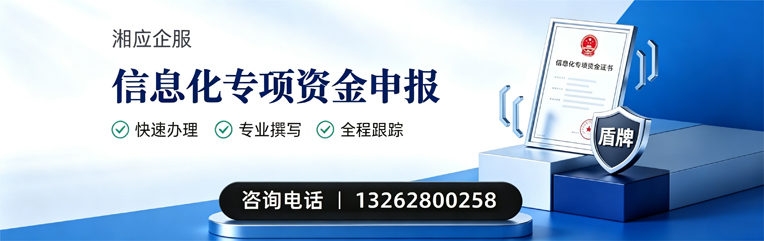 山西信息化专项资金申报服务