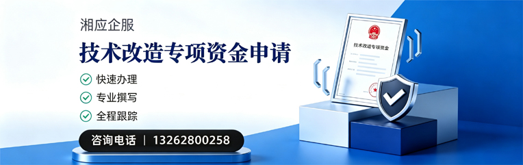山西技术改造专项资金申报服务